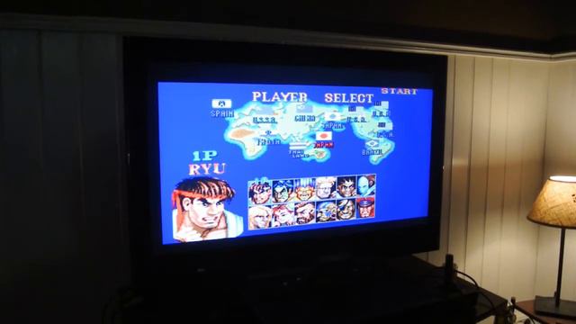 SNES 50/60hz mod, Street Fighter 2 Turbo. Jap! смотреть онлайн
