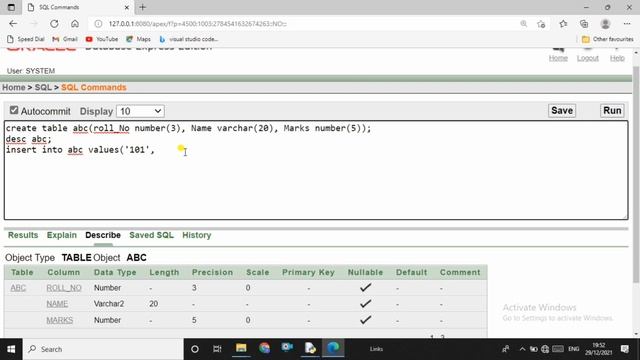 Create table in SQL with execution | SQL for Beginners | Oracle @TotalprogrammingSajanBhai смотреть онлайн