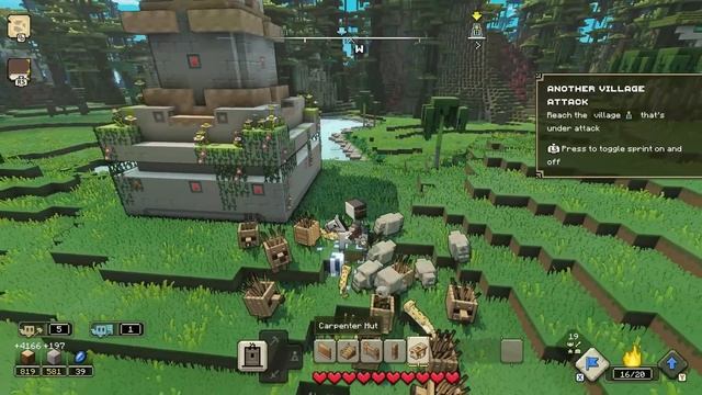 Minecraft Legends #1 - First 40 Minutes of Campaign! смотреть онлайн