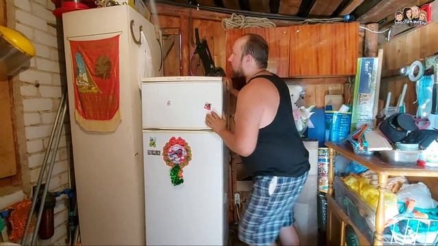 ВЛОГ! Наконец-то,свершилось,у нас теперь новый холодильник//Купили холодильник DEXP//Простая жизнь смотреть онлайн