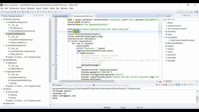 Weather App with TKINTER - python gui tutorial - Part-2 смотреть онлайн