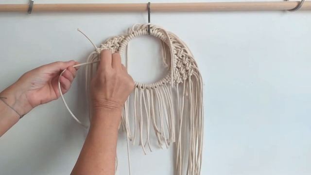 DIY macrame evil eye wall hanging tutorial, easy step by step pattern for beginners, macrame mirror смотреть онлайн