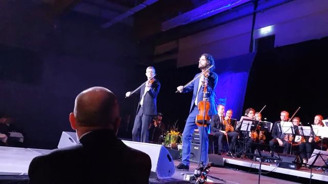 Go karan min!! Einar Olav og Gjermund Larsen spilte med Trondheimsolistene !!