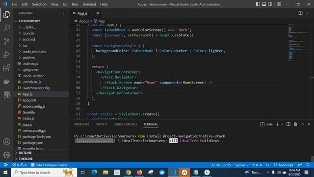 ERROR ReferenceError: Property 'Stack' doesn't exist js engine: hermes React Native Solved смотреть онлайн