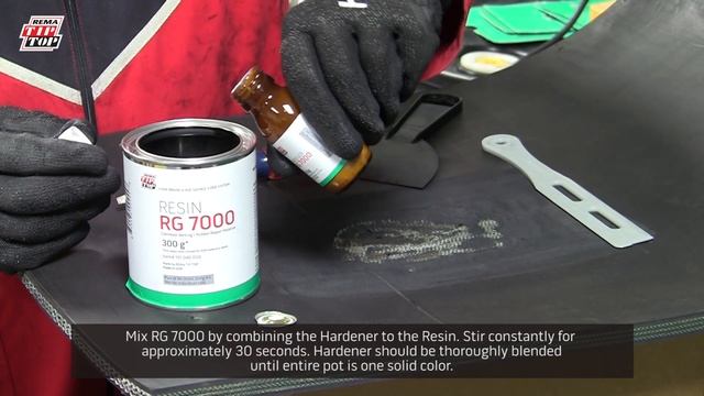 REMA TIP TOP RG 7000 Application Instructions