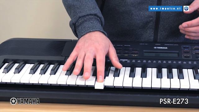 Teclado Yamaha PSRE273 смотреть онлайн