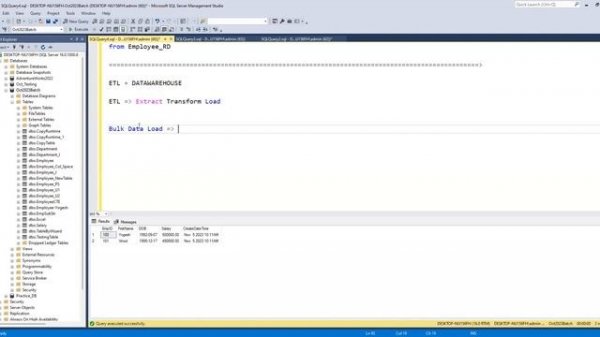 Class - 8 | SQL | Data Analysis | Self Join | Data Type Conversion | ETL| Datawarehouse | 5-Nov-202