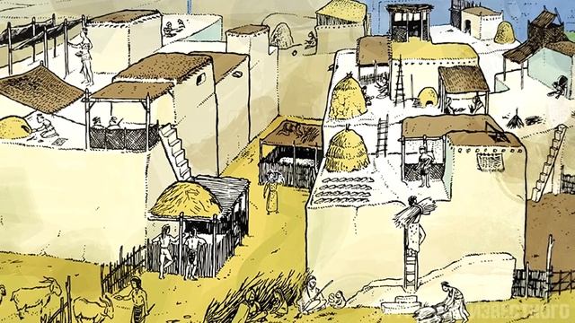 Чатал-Хююк, Анатолия, Неолитическая цивилизация 7500 г. до нашей эры. смотреть онлайн