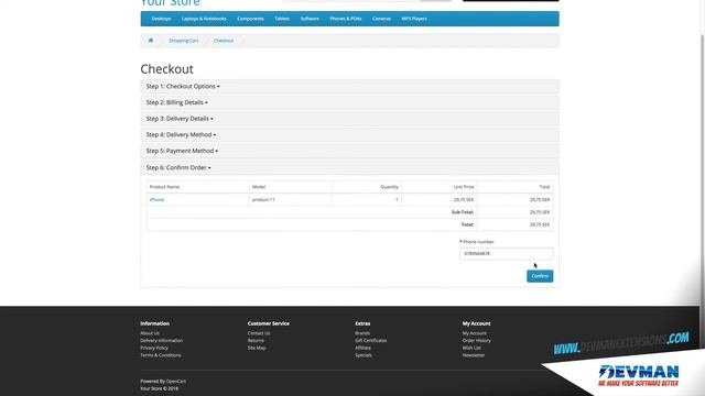 02 Functionality demonstration - Swish för handel Opencart 1.5.X - 2.X - 3.X смотреть онлайн