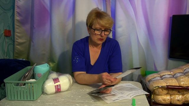 Готовые работы.Покупки.Вязание спицами.Плед спицами. смотреть онлайн