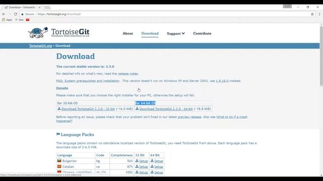 16 Tortoise Git client installation смотреть онлайн