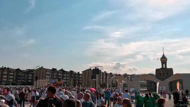 1.10.Освящение храма Владимира Патриархом Всея Руси Кириллом. смотреть онлайн