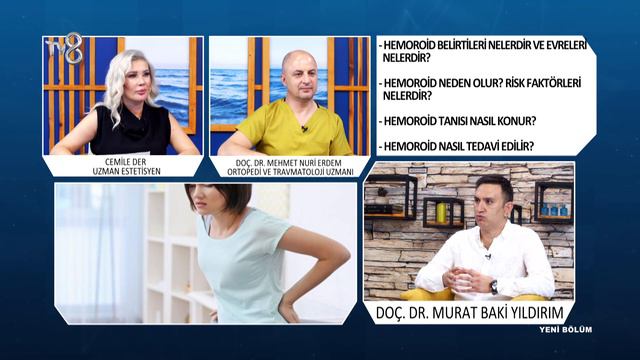 Hemoroid Nedir? | Doç. Dr. Murat Baki Yıldırım | 8'de Sağlık смотреть онлайн