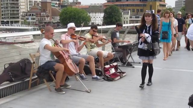London Millennium Bridge (HD) смотреть онлайн