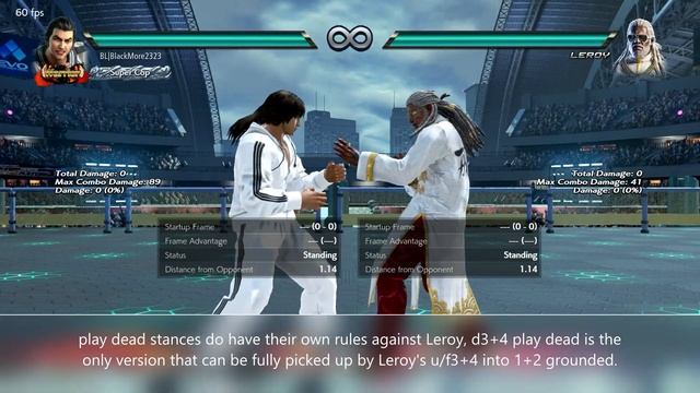 Tekken 7 Lei Vs Leroy Smith Basic & Stance Tricks Anti Punishment Guide смотреть онлайн