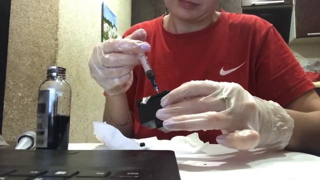 Заправка картриджа 122. HP Deskjet 1050 смотреть онлайн