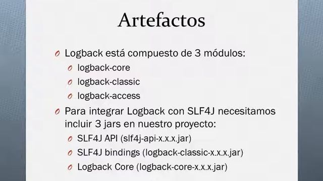 Logback quick start смотреть онлайн