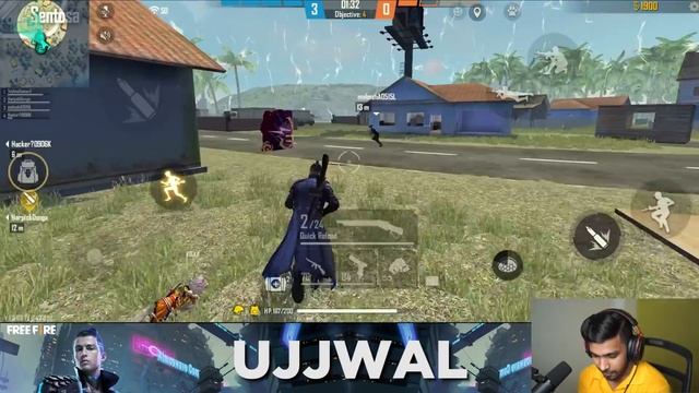 FREE FIRE WITH NEW CHARACTER CHRONO смотреть онлайн