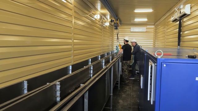 Комплекс ЗЕВС в 45-футовом контейнере для очистки труб НКТ смотреть онлайн