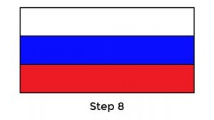 Как нарисовать Государственный флаг России
