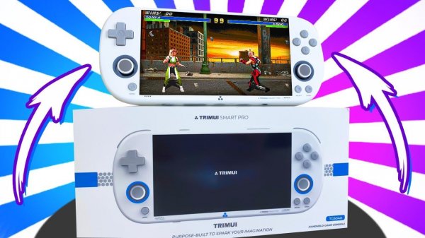 Лучшая РЕТРО Приставка Mechdiy с 8.000 игр  Обзор TRIMUI Smart Pro