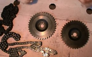 Способ Определить Растяжение Цепи и Износ Звездочки ГРМ Двигателя Машины