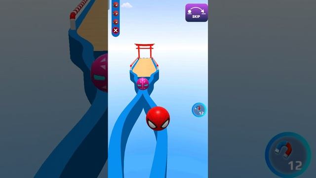 Sky Rolling Ball 3D Gameplay Speedrun Max All Levels 595