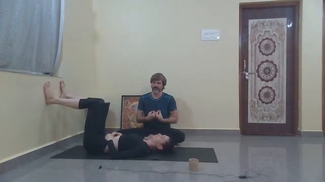 Мужские практики. Работа с поясничным отделом в РаГи. Вадим Попов и Саймат Тагирова. смотреть онлайн