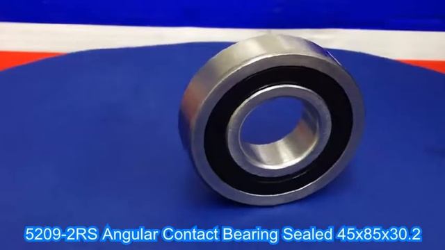 5209-2RS Angular Contact Bearing Sealed 45x85x30.2 смотреть онлайн