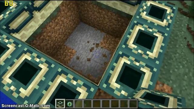 Minecraft(Как сделать портал в эндер мир) смотреть онлайн