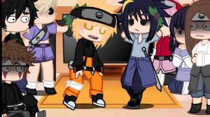 Реакция друзей Наруто на шип "Сасунару"Нарусасу" Моё ау неджи не любит яой: