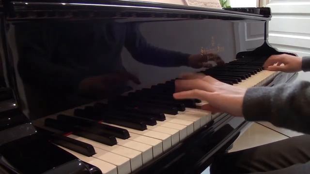 JoJo's Bizzare Adventure Golden Wind OST : •Giorno's Theme• Played on Piano смотреть онлайн