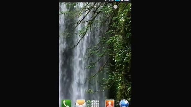 Curtain Waterfall Live Wallpaper смотреть онлайн
