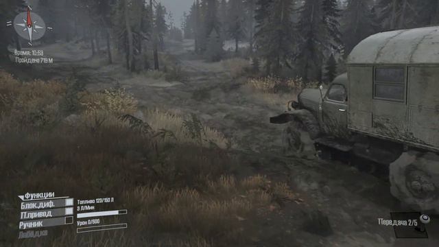 Spintires Mudrunner: Зил-157 смотреть онлайн