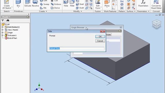 31 AUTODESK INVENTOR ilogic Tutorial ( Debugging) смотреть онлайн