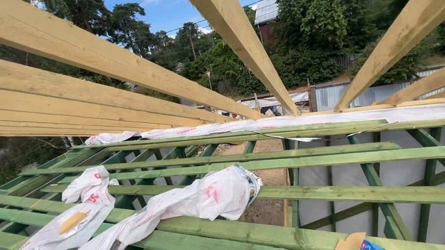 #Стропильная система двускатной крыши деревяного дома. Строим стропильную систему своими руками. смотреть онлайн