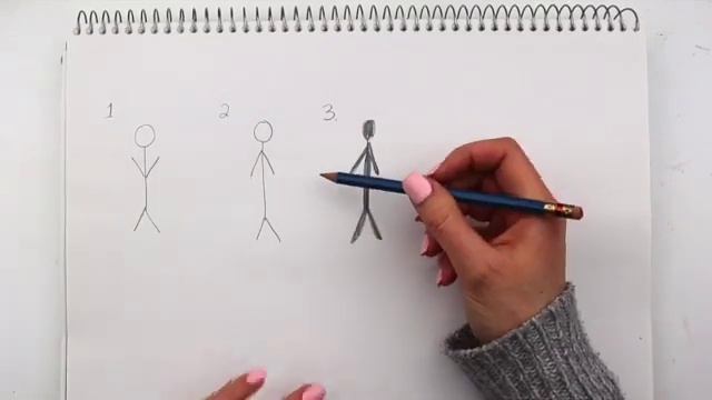 How To Draw Better Stick People | Easy Tutorial! смотреть онлайн