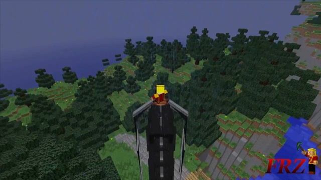 MineCraft 1.5 SnapShot Red Dragons, New Terrain, New Adventure! смотреть онлайн