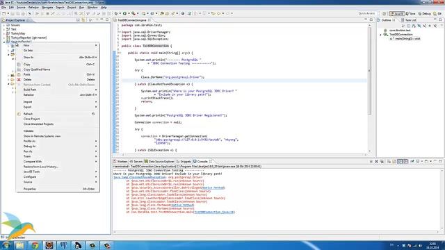 JSP AJAX Çağrıları Ders 4 Postgresql JDBC Bağlantısı Testi смотреть онлайн