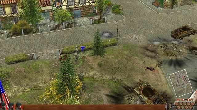 Игра В Тылу Врага - НЕЙМЕГЕН - Миссия 13 - Прохождение Дорога на Берлин (США) - PC (2004г.) смотреть онлайн