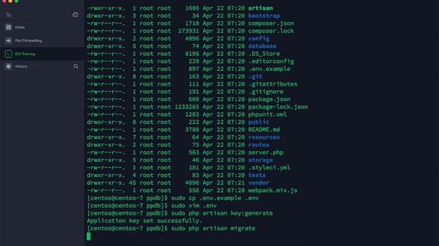 010 - Cara Install Laravel 8 pada Server Centos 7 смотреть онлайн
