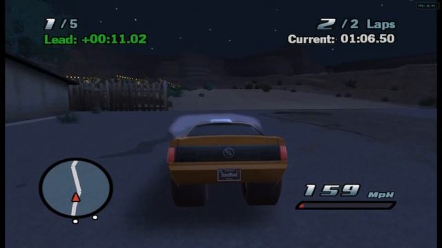 Cars: The Video Game - Boost & Snot Rod Gameplay - Dolphin Emulator