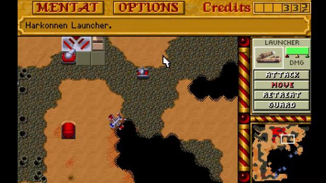 Прохождение DUNE 2 The Building Of A Dynasty Harkonnen 7