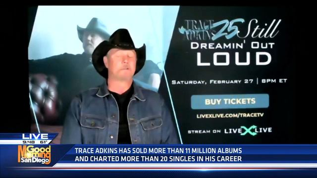 Country Music Icon Trace Adkins Previews TRACE 25—Still Dreaming Out Loud Concert
