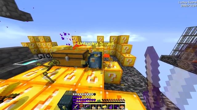 Остров из ЛАКИ БЛОКОВ в МАЙНКРАФТЕ! Челлендж с МОДАМИ! Новые Блоки Лаки гонка Мод Битва Мультик Дет смотреть онлайн