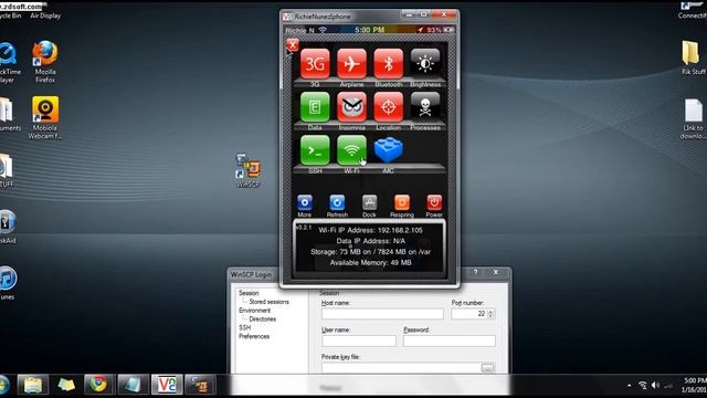 How To ssh Your Iphone,Ipod Touch, Ipad Any Firmware With Winscp ( Windows ) смотреть онлайн