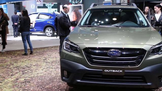 New York Auto Show 2019 | 2020 Subaru Outback | Driving.ca смотреть онлайн