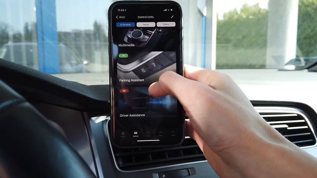 VAG MIB2 rear view camera activation (RVC Low) смотреть онлайн