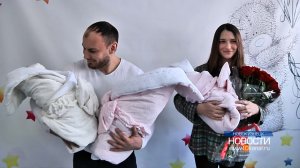 В Новокузнецке родилась первая в этом году тройня