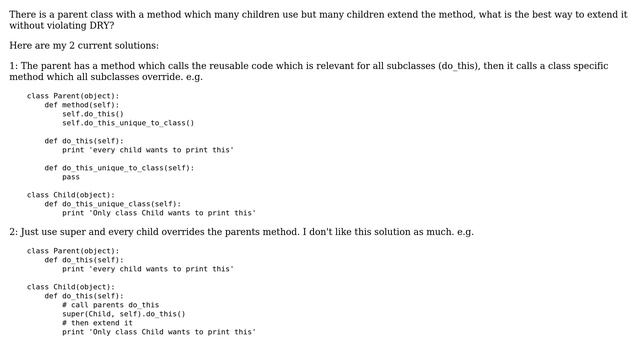 Software Engineering: How To Extend Parent Methods in Children Classes? (3 Solutions!!) смотреть онлайн
